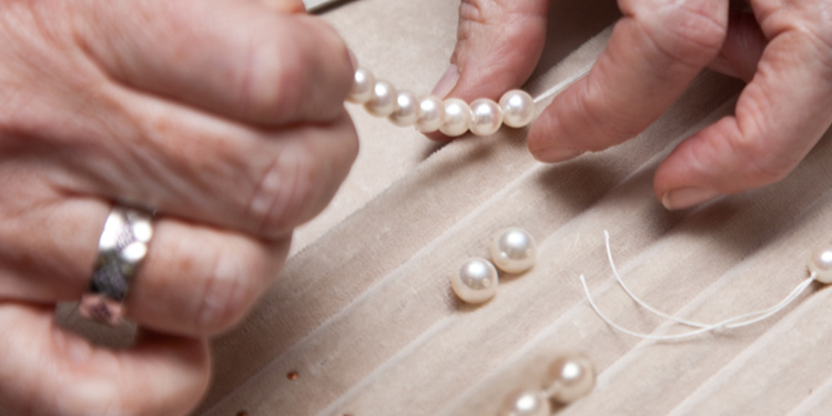 Restring Pearl Jewelry